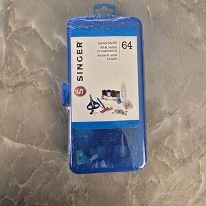 Singer Survival Sew Kit, 64 Pc Kit, New